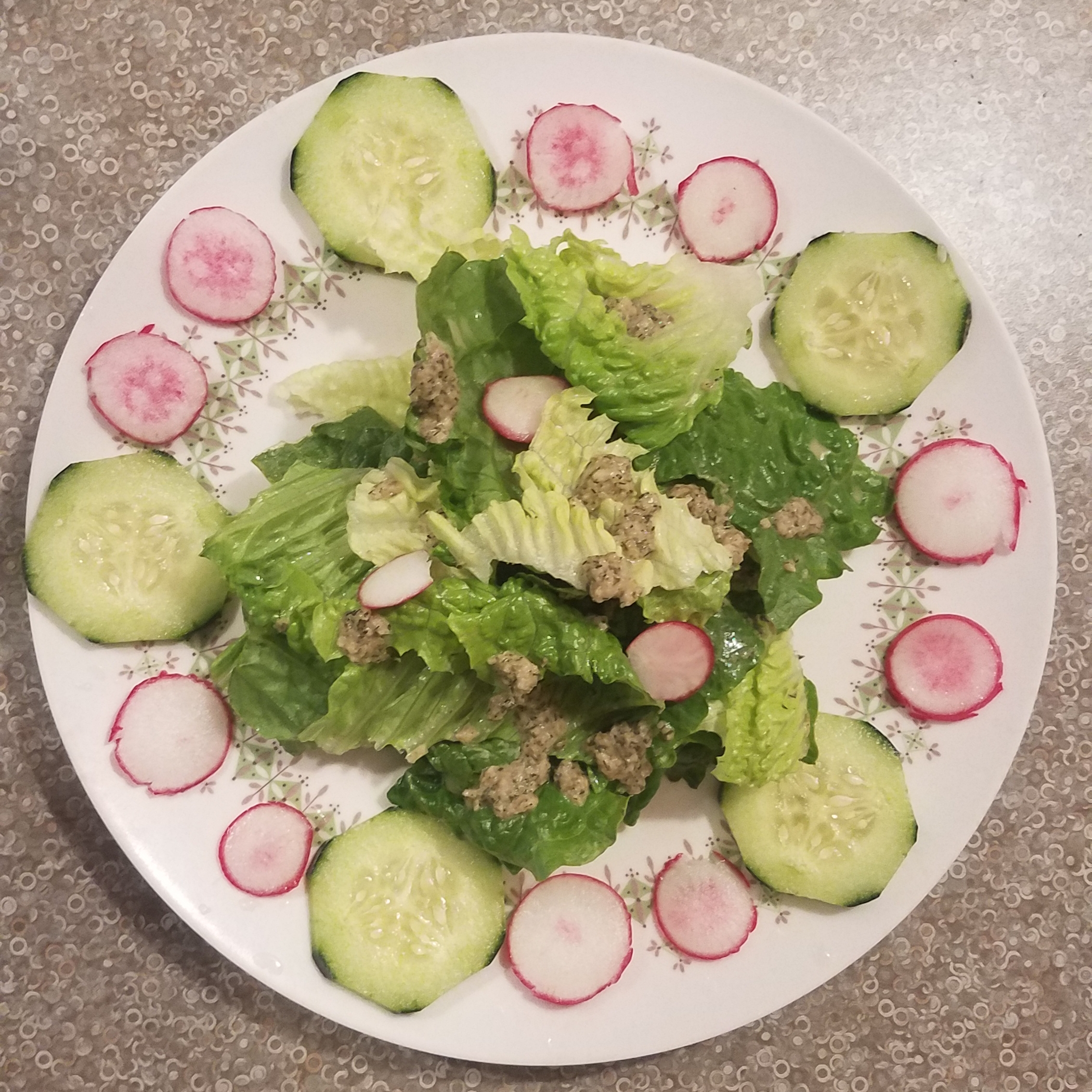 Bibb Lettuce Salad with Caper Dressing